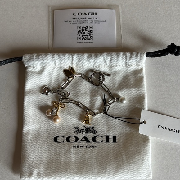 Coach Kisslock Cherry Charm Bracelet - Picture 3 of 7